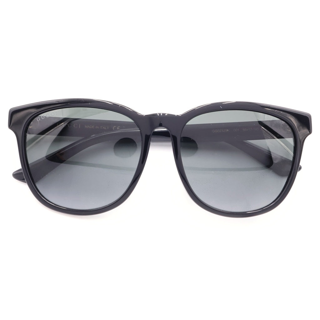GUCCI(グッチ) インターロッキングG アジアンフィット サングラス ブラック GG0232SK