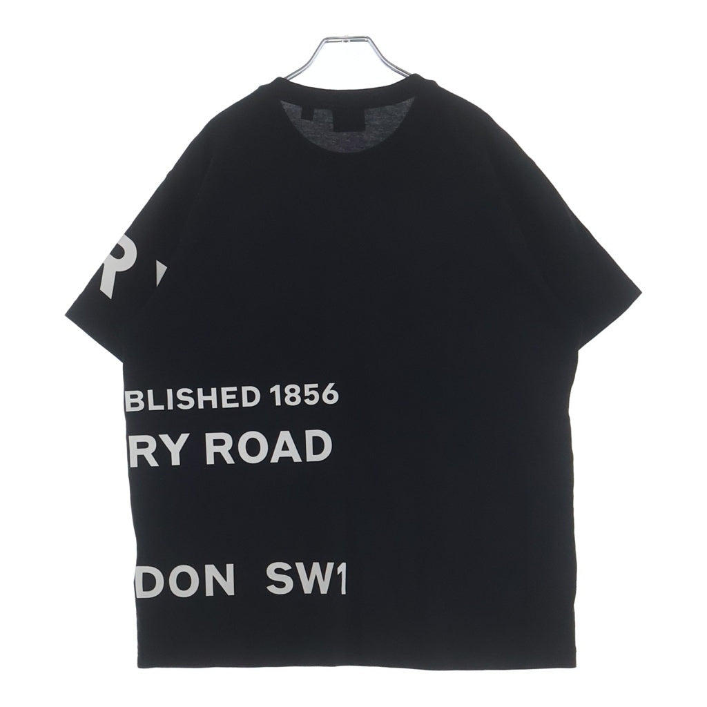 BURBERRY(バーバリー) 22SS HORSEFERRY PRINT TEE Tシャツ 半袖カットソー ブラック 8040694