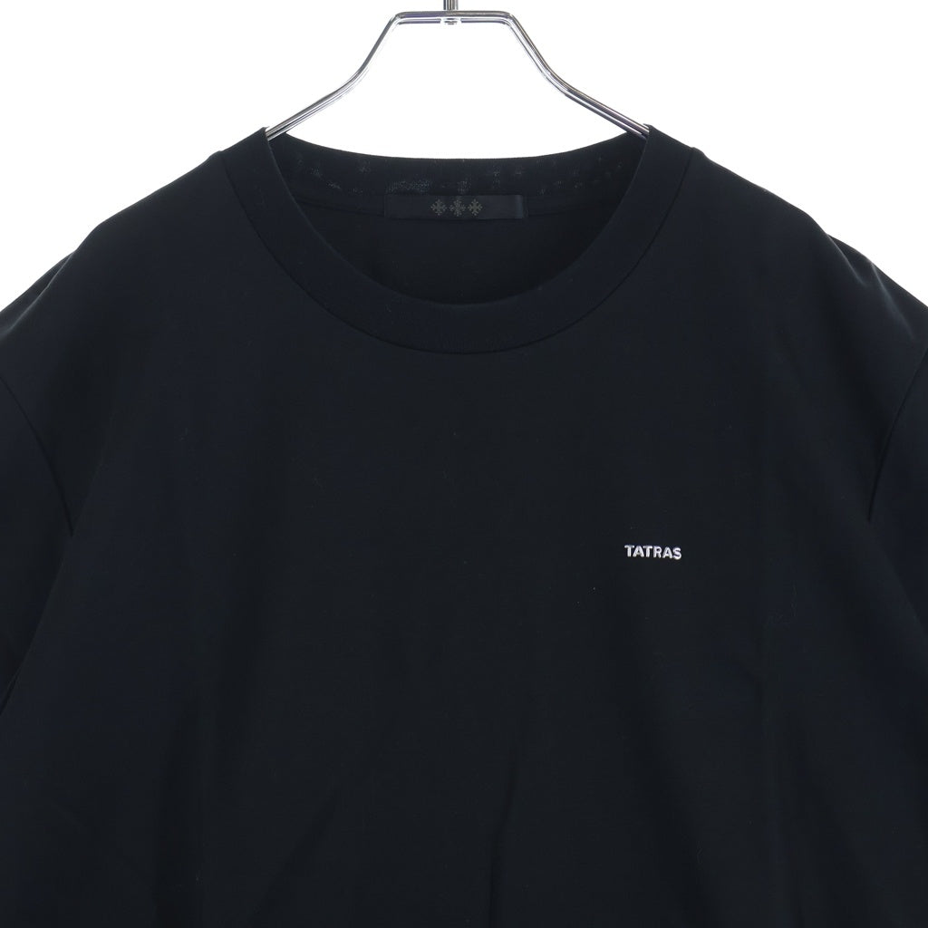 TATRAS(タトラス) フロントロゴ Tシャツ 半袖カットソー ブラック MTAT22S8195-M
