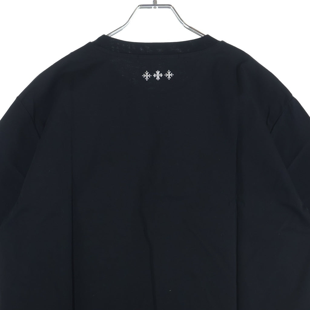 TATRAS(タトラス) フロントロゴ Tシャツ 半袖カットソー ブラック MTAT22S8195-M