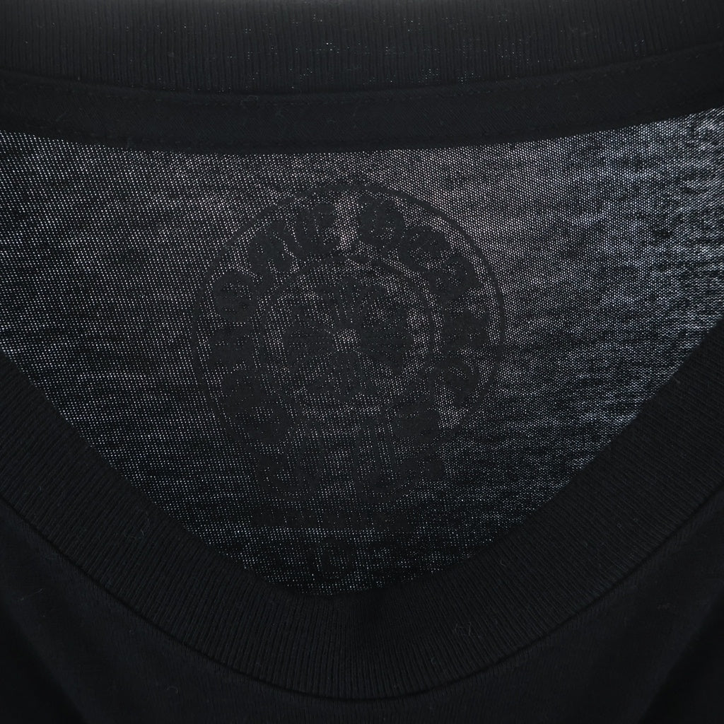 CHROME HEARTS(クロムハーツ) CH L/S T-SHIRT バックスクロールロゴ 長袖Tシャツ ロンT ブラック