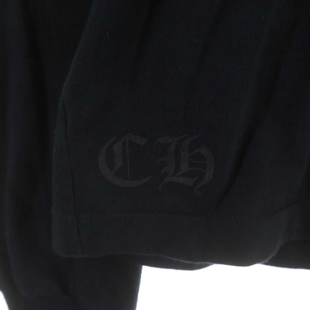 CHROME HEARTS(クロムハーツ) CH L/S T-SHIRT バックスクロールロゴ 長袖Tシャツ ロンT ブラック
