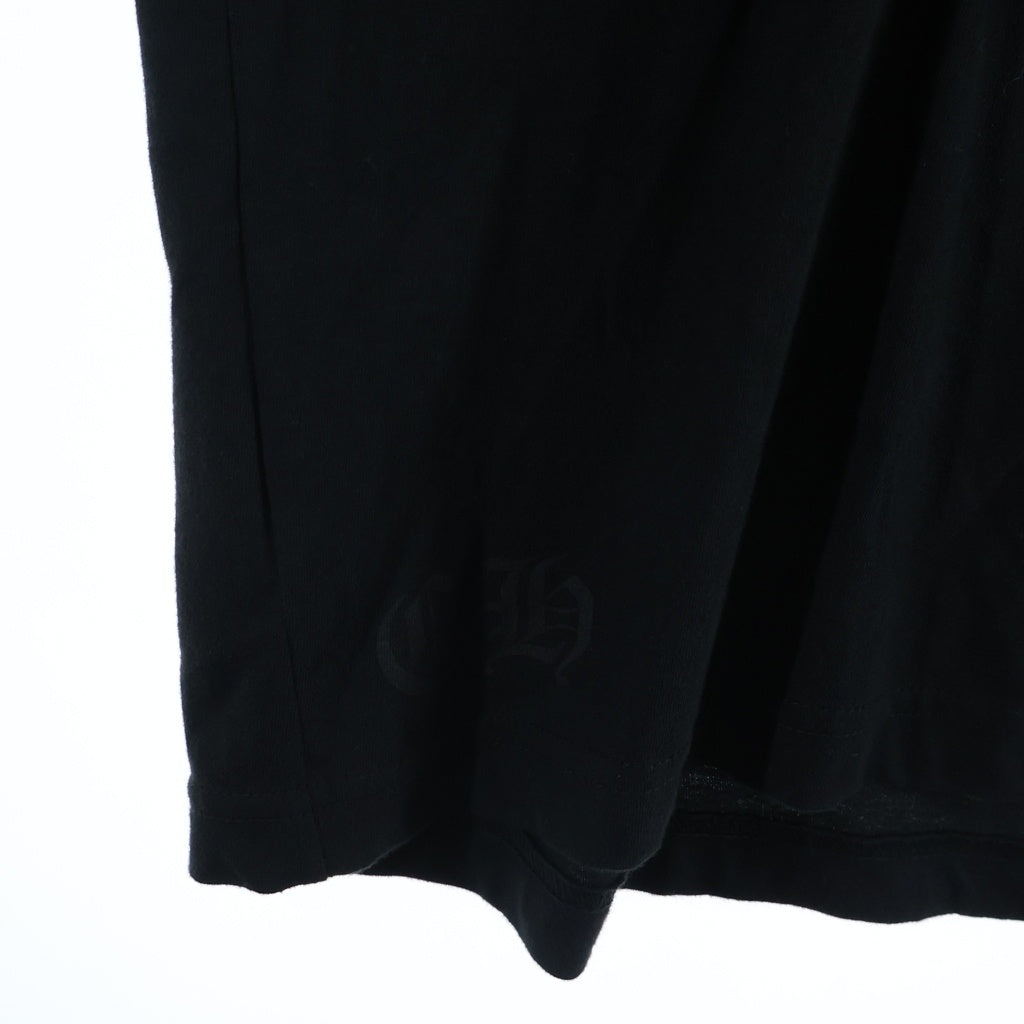 CHROME HEARTS(クロムハーツ) CH T-SHRT 1 スクロールラベルバックプリント半袖Tシャツカットソー ブラック