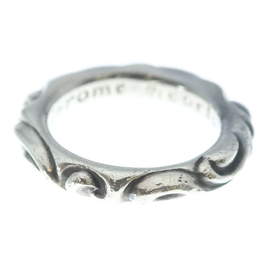 CHROME HEARTS(クロムハーツ) SCRL BAND スクロールバンド リング シルバー BCA351
