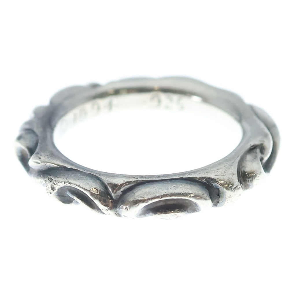 CHROME HEARTS(クロムハーツ) SCRL BAND スクロールバンド リング シルバー BCA351