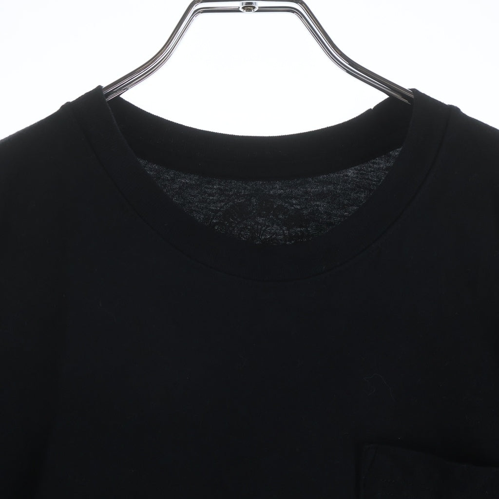 CHROME HEARTS(クロムハーツ) CH T-SHRT 1 バックホースシュープリントTシャツ ブラック/ピンク