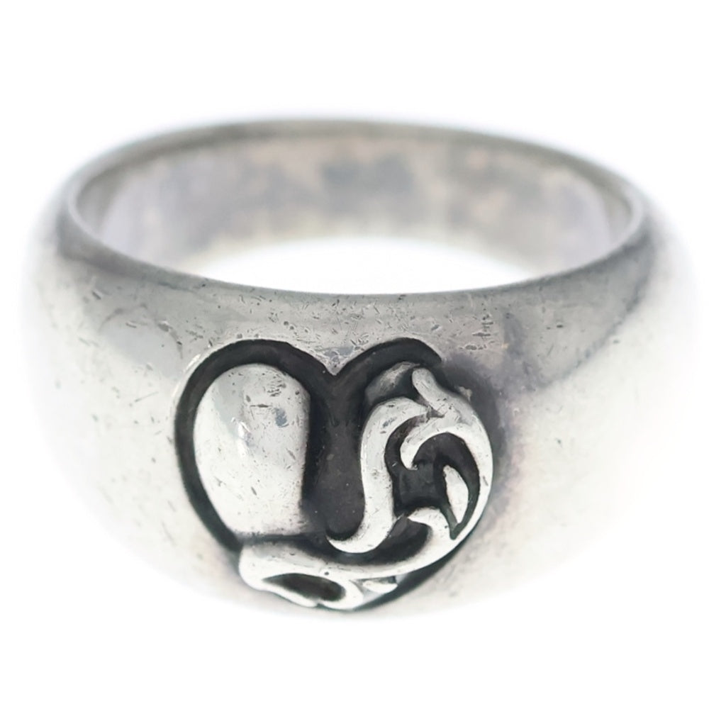 CHROME HEARTS(クロムハーツ) HEART IN BAND ハートインバンド シルバーリング