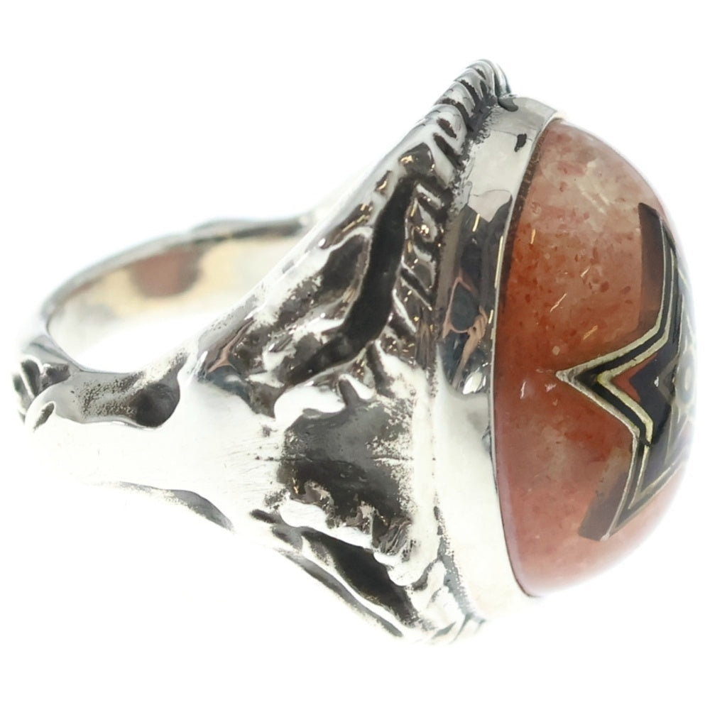 ALEX STREETER(アレックスストリーター) Angel Heart Ring 2022限定 ゴールデンサン シャドウスター エンジェルハートリング シルバー
