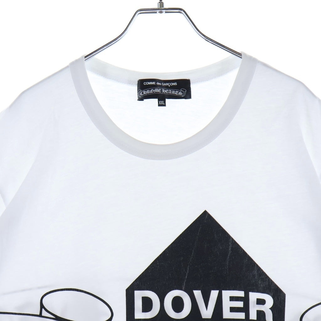 CHROME HEARTS(クロムハーツ) ×DOVER STREET MARKET クロムハーツ ドーバーストリートマーケット DSM 半袖Tシャツカットソー ホワイト