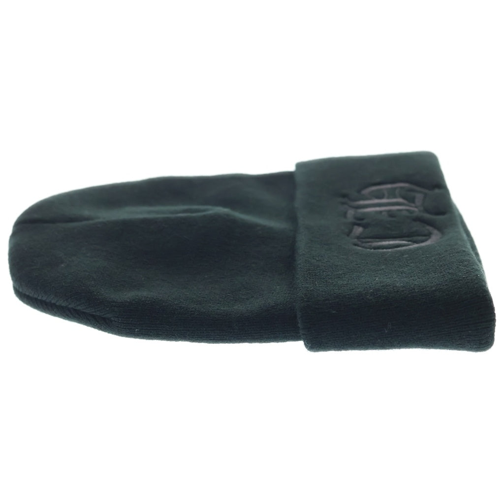 CHROME HEARTS(クロムハーツ) CH Logo Embroidery Acrylic Beanie CHロゴ刺繍ビーニー ニット帽 ブラック