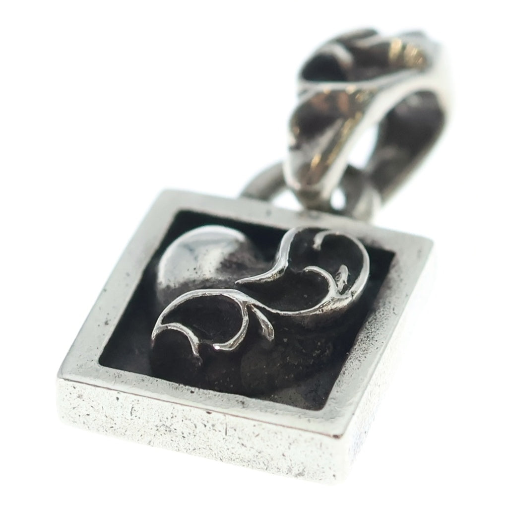 CHROME HEARTS(クロムハーツ) FRAMED HEART フレームドハート チャーム ペンダントトップ シルバー BCA273
