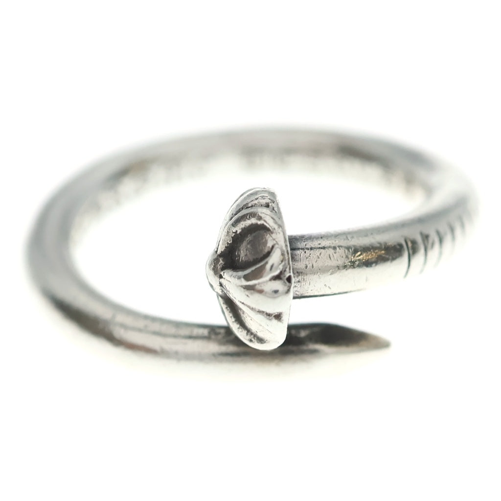 CHROME HEARTS(クロムハーツ) NAIL CRSBALL ネイル クロスボール リング シルバー BCA349