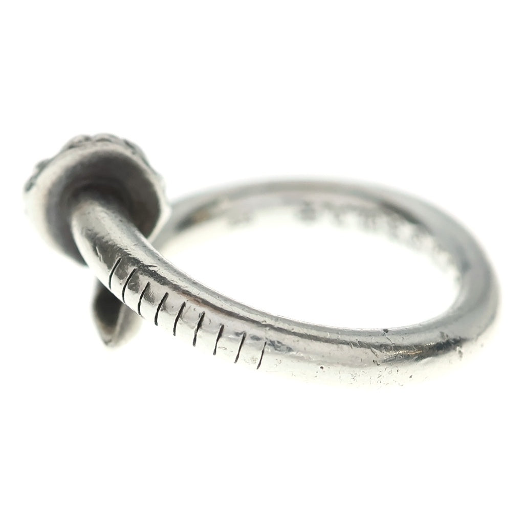 CHROME HEARTS(クロムハーツ) NAIL CRSBALL ネイル クロスボール リング シルバー BCA349