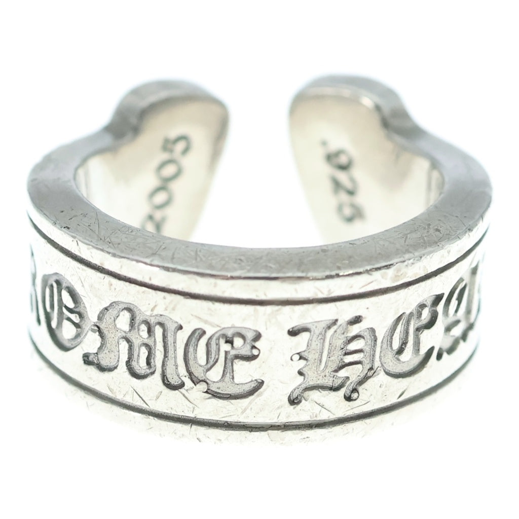 CHROME HEARTS(クロムハーツ) LG SCROLL LABEL ラージスクロールラベル リング シルバーBCA383