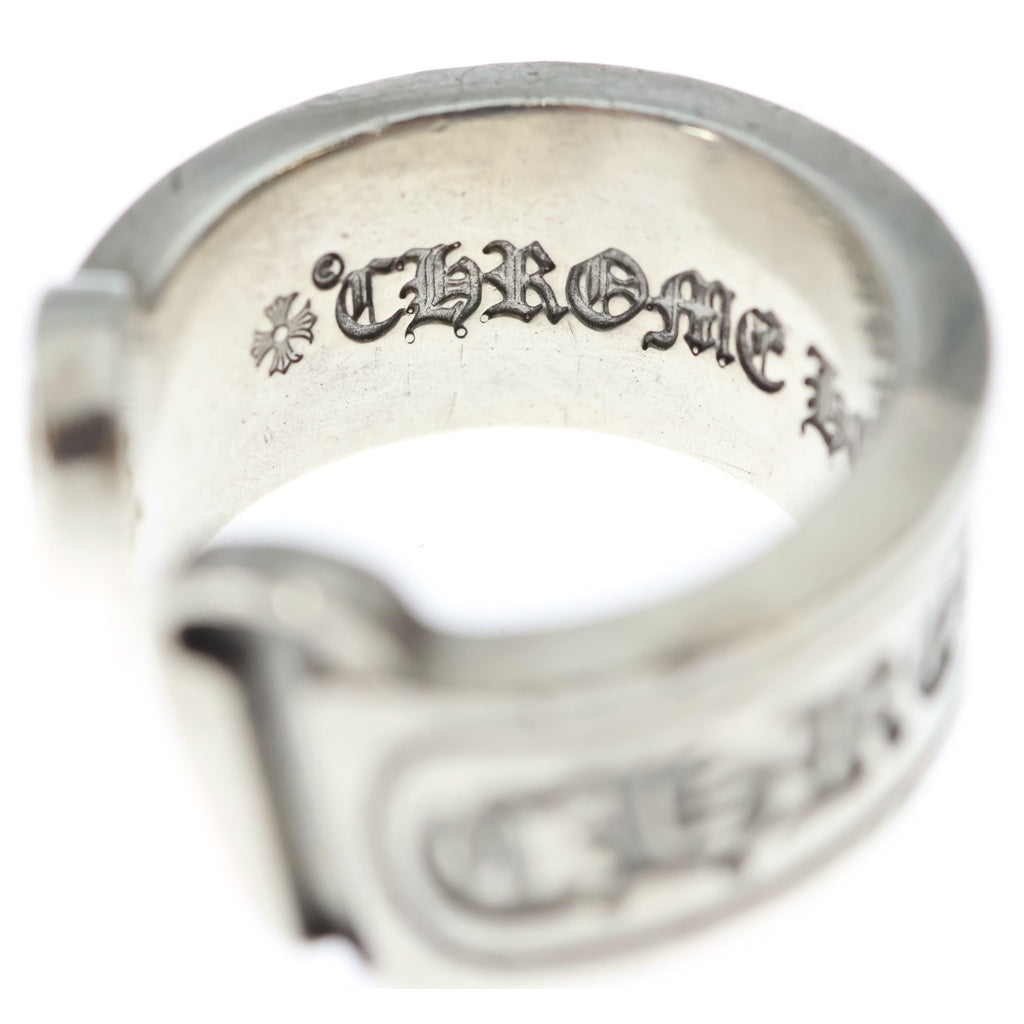 CHROME HEARTS(クロムハーツ) LG SCROLL LABEL ラージスクロールラベル リング シルバーBCA383