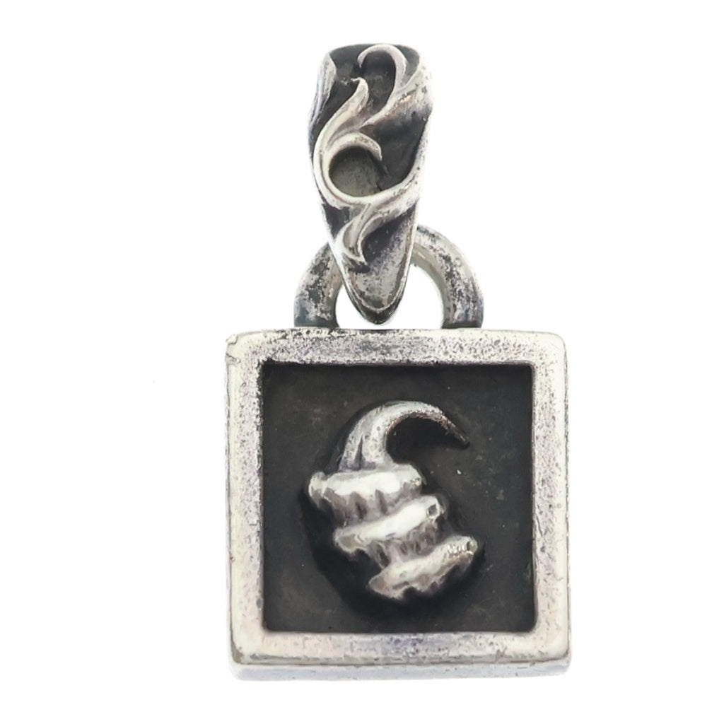 CHROME HEARTS(クロムハーツ) FRAMED CROW フレームドクロウ チャーム ペンダントトップ シルバー BCA272