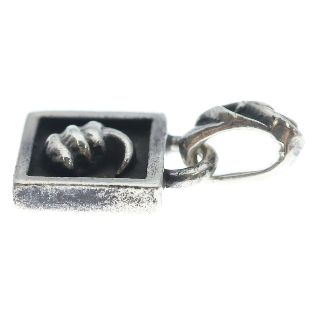 CHROME HEARTS(クロムハーツ) FRAMED CROW フレームドクロウ チャーム ペンダントトップ シルバー BCA272