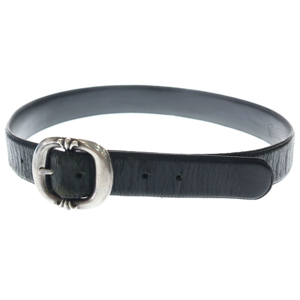 CHROME HEARTS(クロムハーツ) BLT GUNSLINGER1.5 ガンスリンガーバックル レザーベルト シルバー BCA356