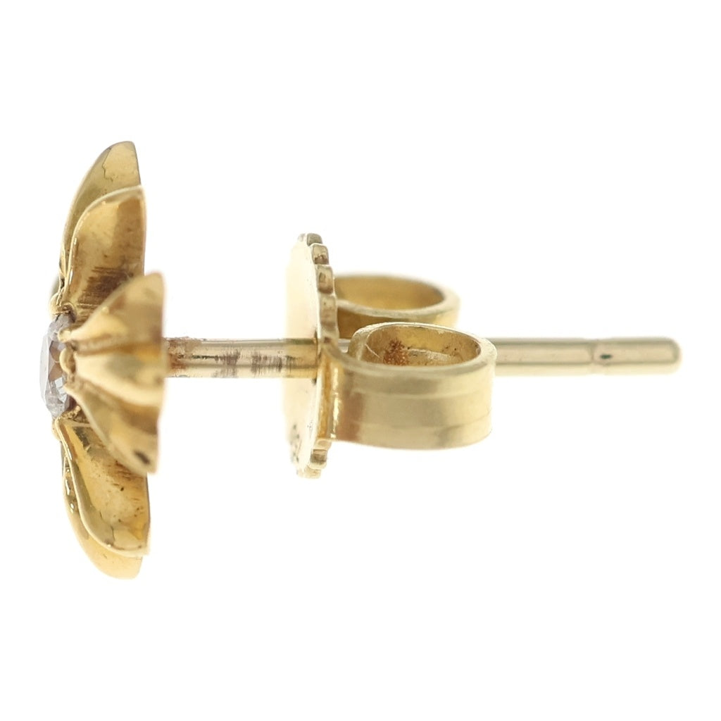 CHROME HEARTS(クロムハーツ) 22K No2 CH PLS 1DIA CHプラス スタッドピアス 1ダイヤ ゴールド BCA021