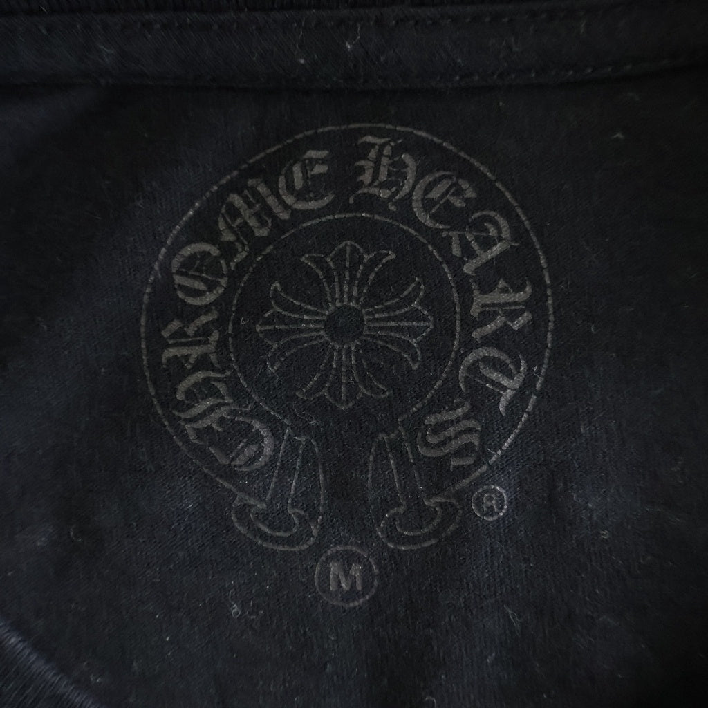 CHROME HEARTS(クロムハーツ) HORSESHOE S/S TEE ホースシュープリント ポケット半袖Tシャツ カットソー ブラック