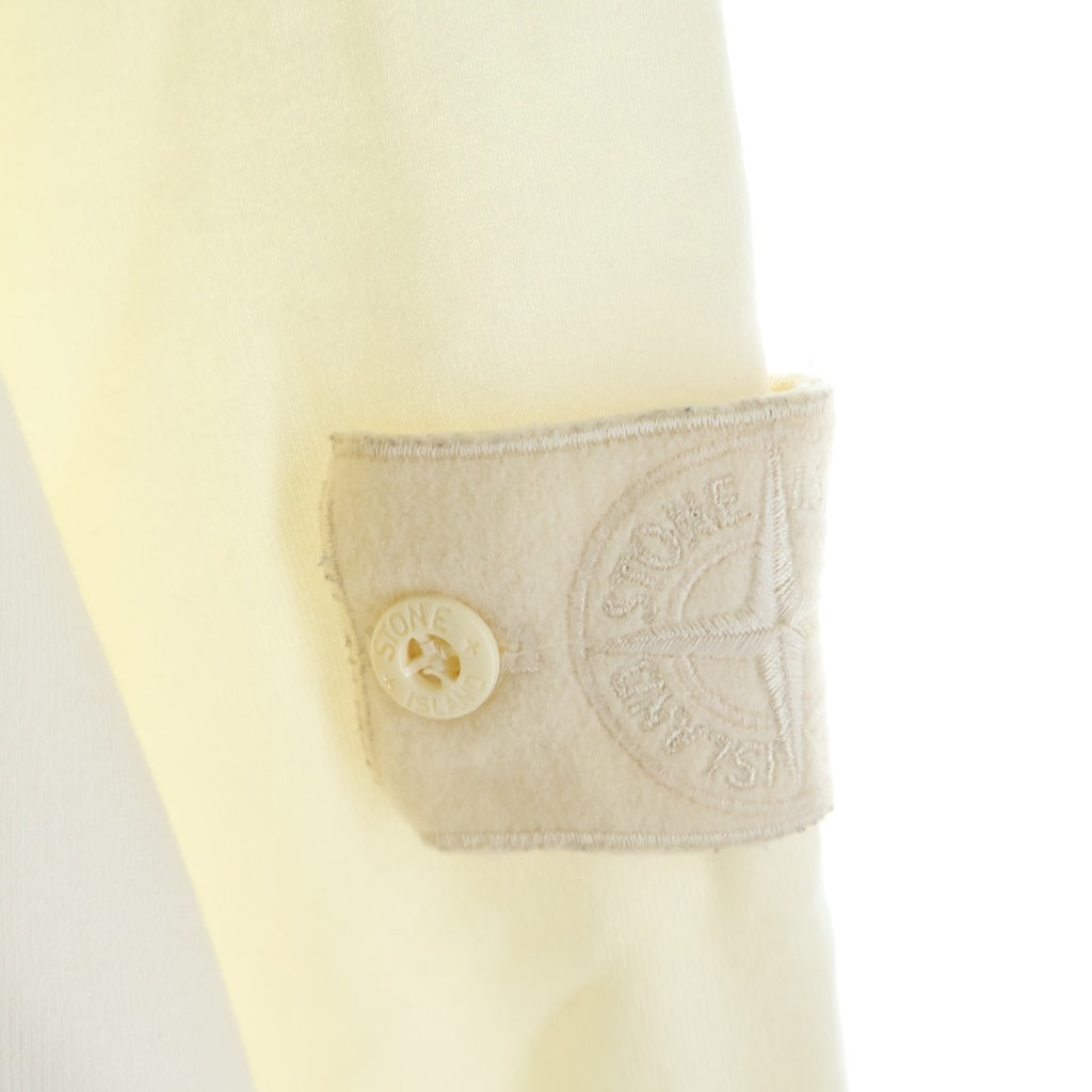 STONE ISLAND(ストーンアイランド) 20SS GHOST PIECE CREW SWEAT ゴーストピース ワッペンロゴ クルーネック スウェット トレーナー ホワイト