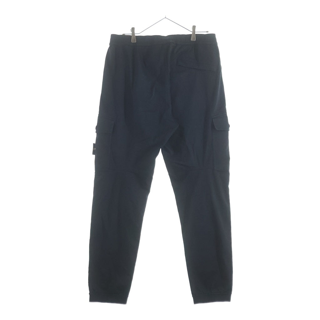 STONE ISLAND(ストーンアイランド) RE-T Cargo Pants ロゴワッペン カーゴパンツ ブラック 731531414