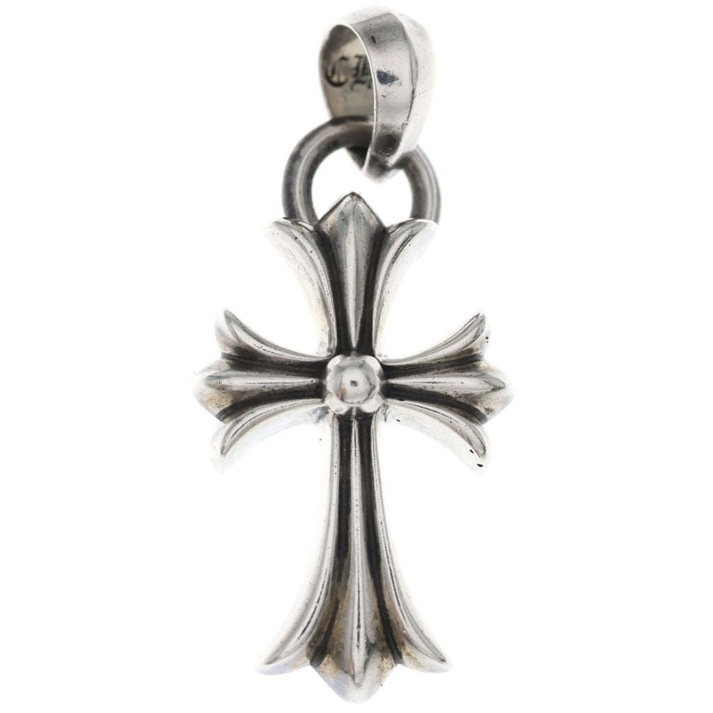 CHROME HEARTS(クロムハーツ) CH CRS SML W/BALE Wベイル スモールCHクロス ペンダントトップ シルバー BCA218