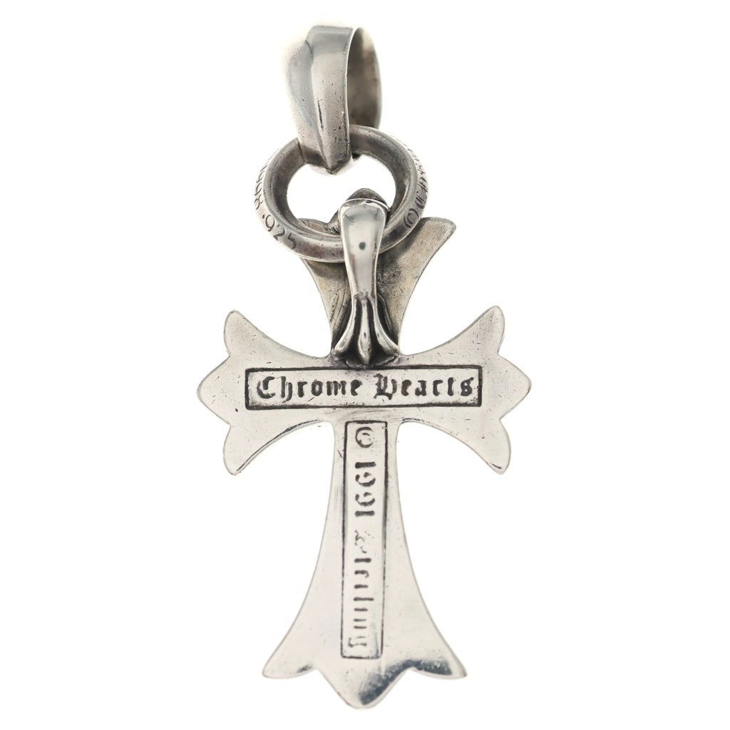 CHROME HEARTS(クロムハーツ) CH CRS SML W/BALE Wベイル スモールCHクロス ペンダントトップ シルバー BCA218