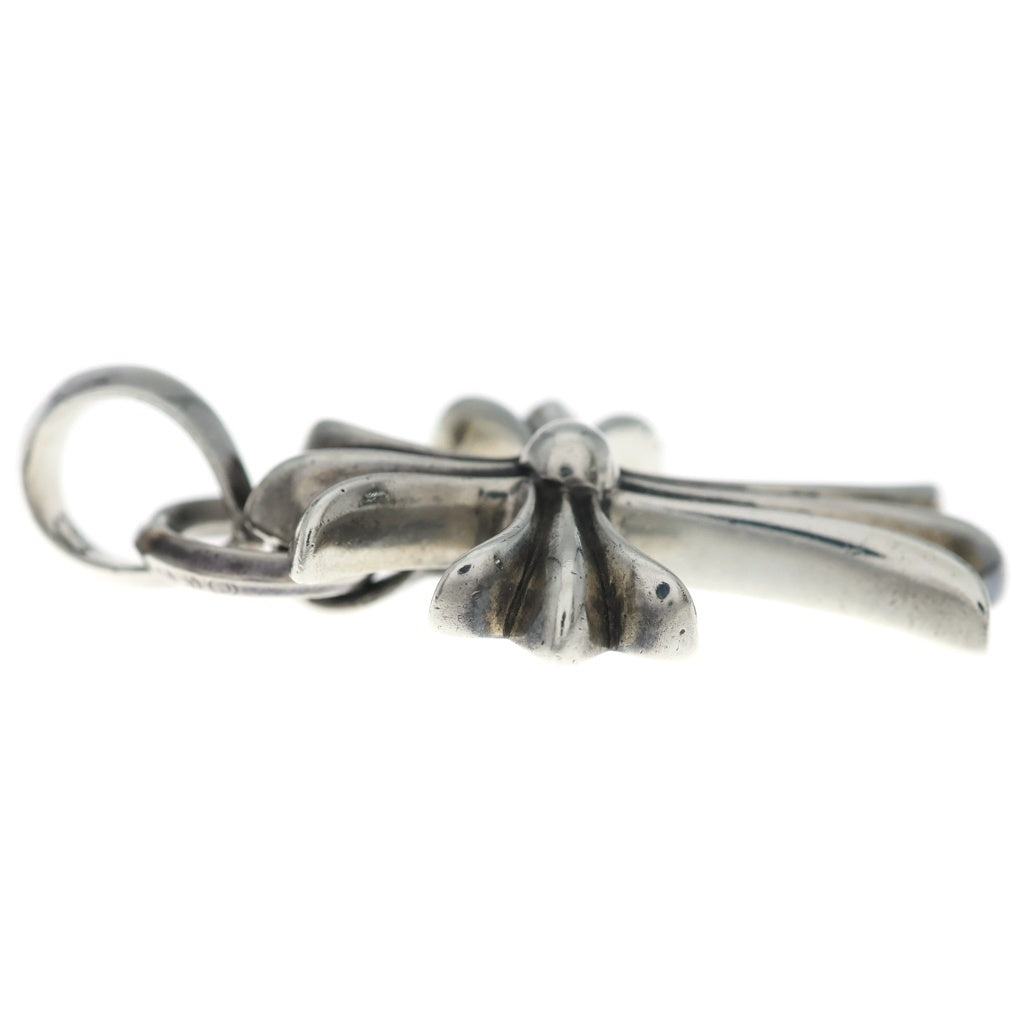CHROME HEARTS(クロムハーツ) CH CRS SML W/BALE Wベイル スモールCHクロス ペンダントトップ シルバー BCA218