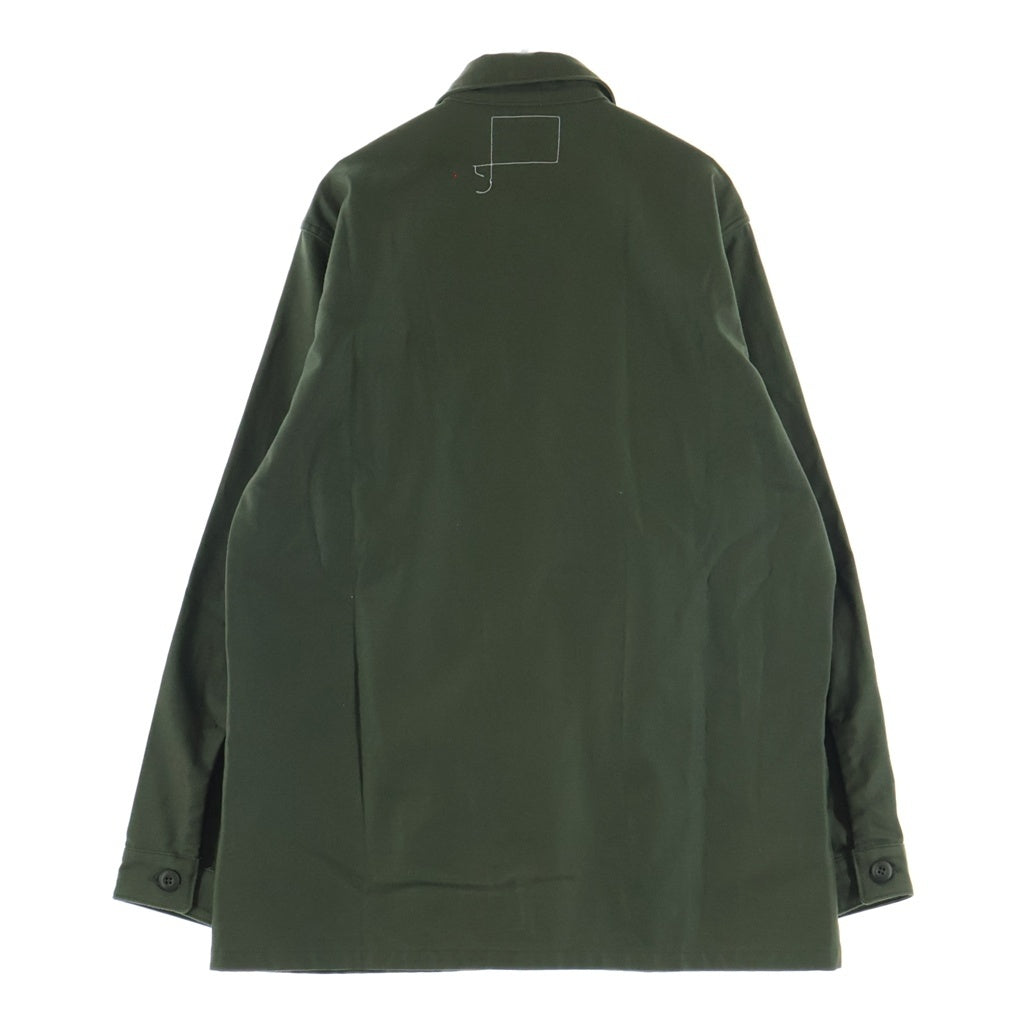 WTAPS(ダブルタップス) ミリタリーシャツジャケット グリーン BRDT-SHM01