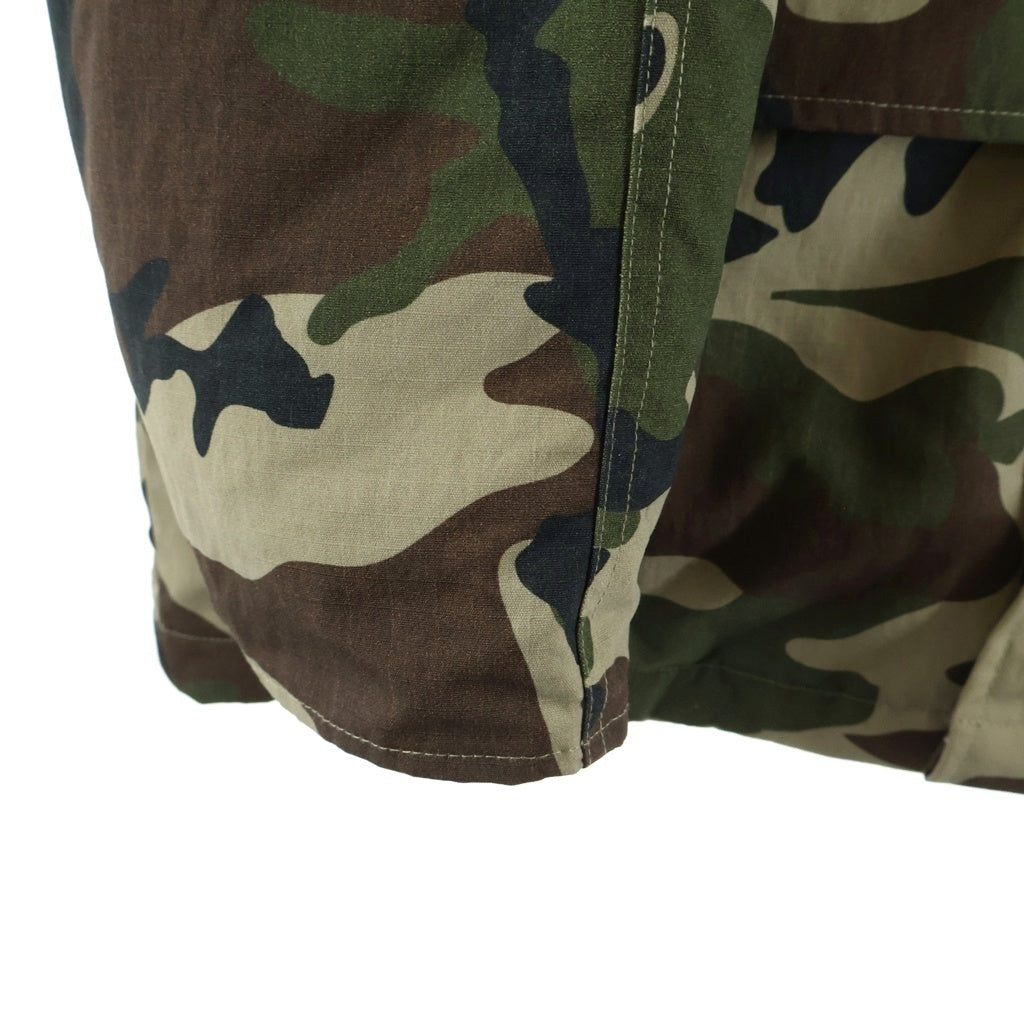 STUSSY(ステューシー) Ripstop Down Army Jacket バックプリント ダウンジャケット グリーン