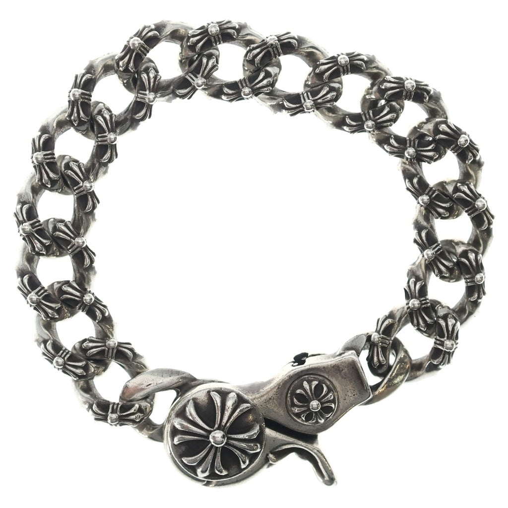 CHROME HEARTS(クロムハーツ) OLD EX FNCY CHN LNK オールド エクストラファンシーリンク クリップブレスレット 15リンク シルバー