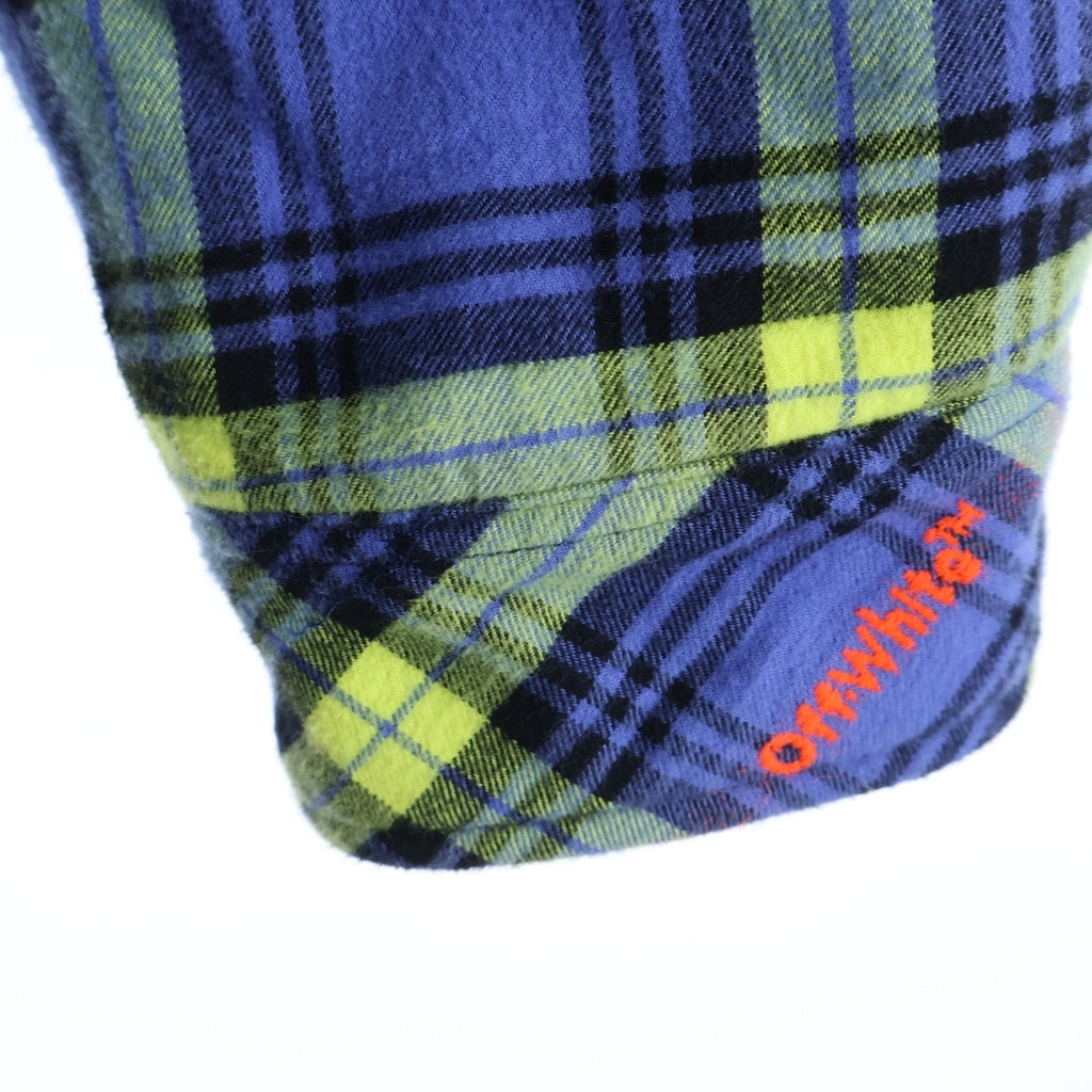 OFF-WHITE(オフホワイト) 22AW PLAID JACKET 裏地キルティング