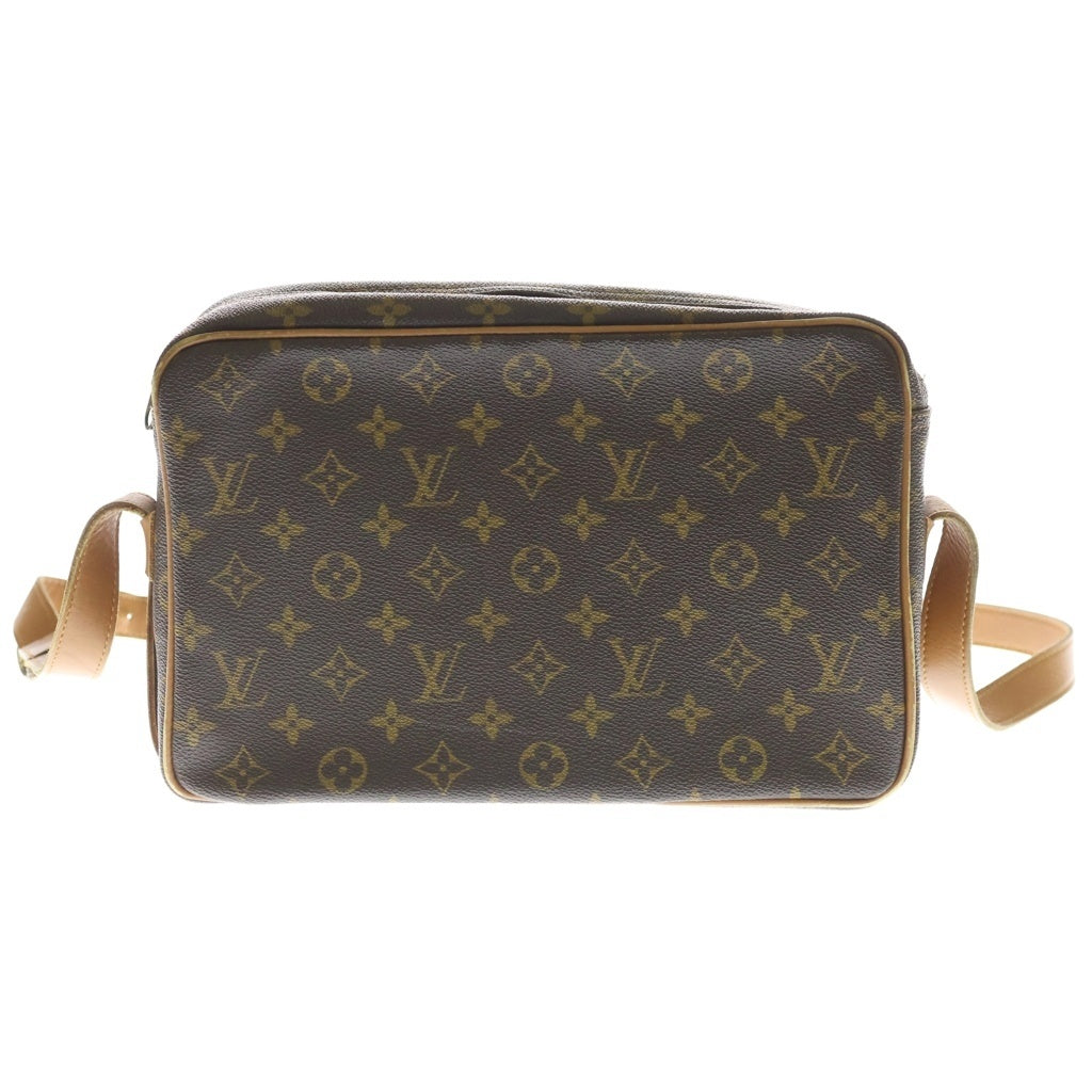 LOUIS VUITTON(ルイヴィトン) モノグラム リポーター ショルダーバッグ ブラウン レディース