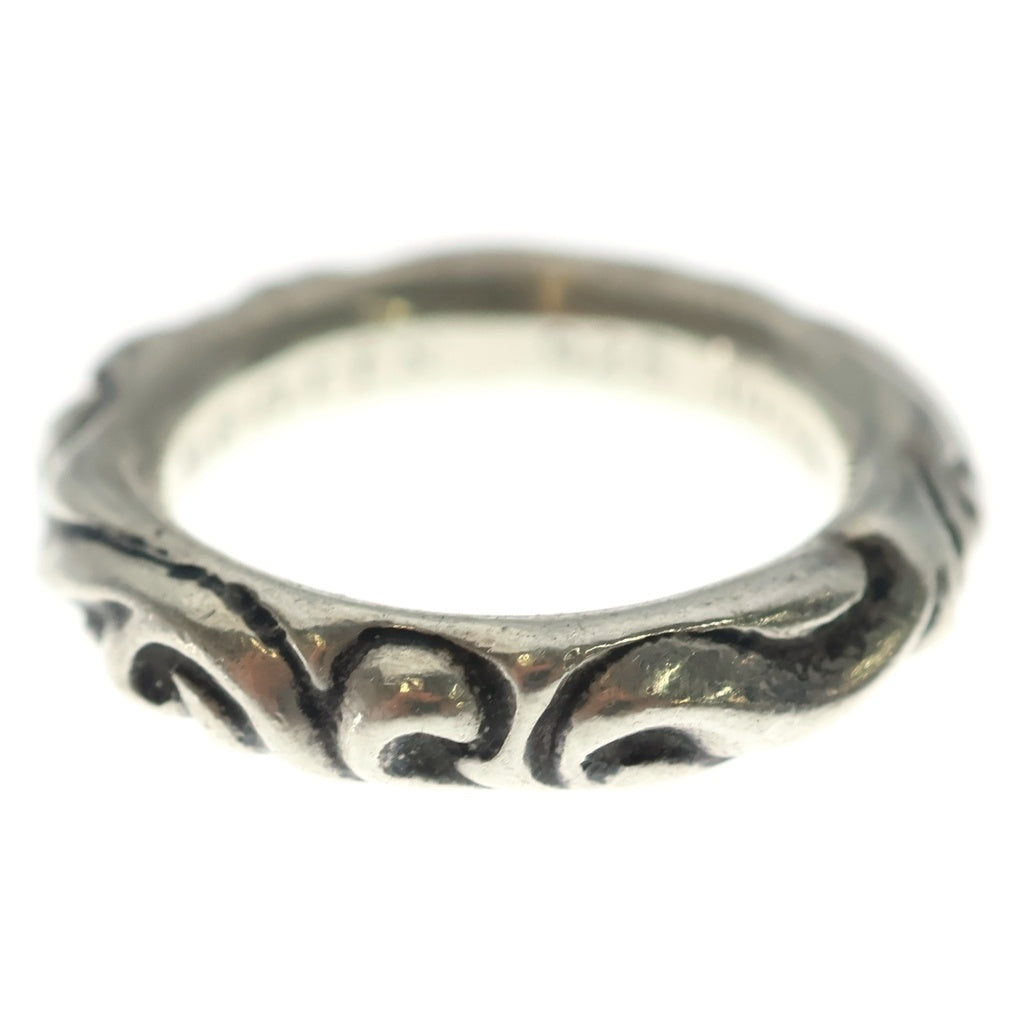 CHROME HEARTS(クロムハーツ) SCRL BAND スクロールバンド リング シルバー BCA351
