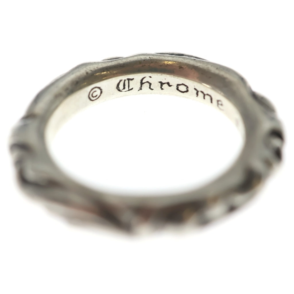 CHROME HEARTS(クロムハーツ) SCRL BAND スクロールバンド リング シルバー BCA351