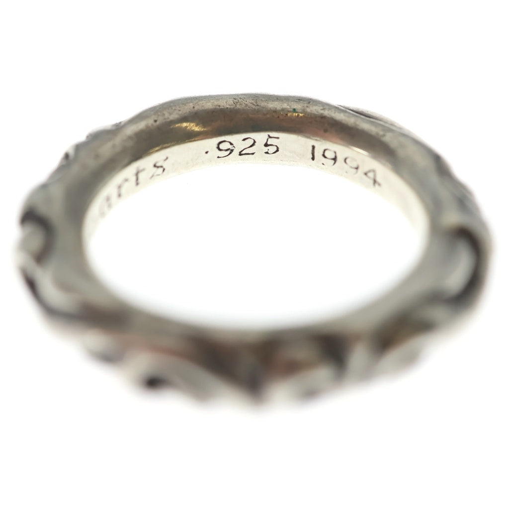 CHROME HEARTS(クロムハーツ) SCRL BAND スクロールバンド リング シルバー BCA351