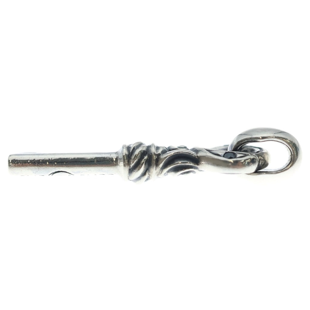 LONE ONES(ロンワンズ) CRANE KEY クレーンキー ペンダント ブルーダイヤ シルバー