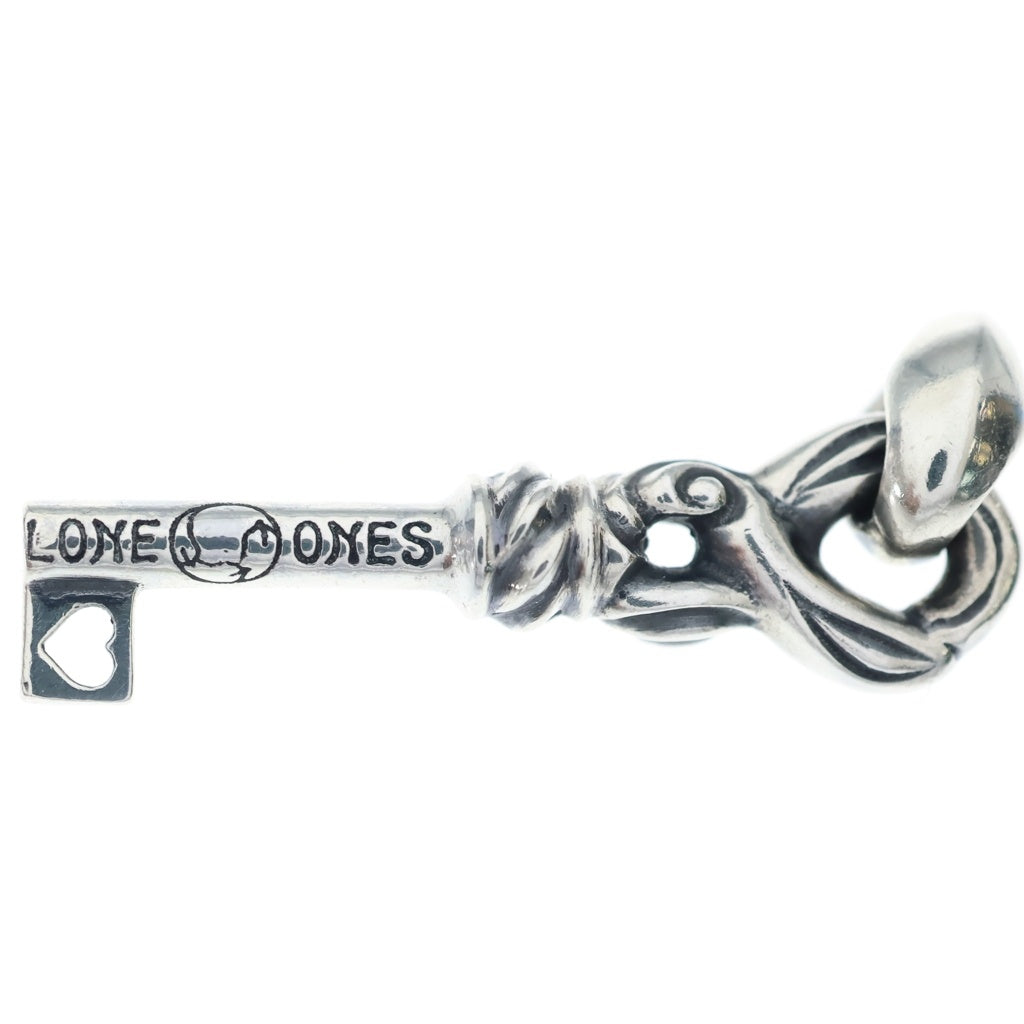 LONE ONES(ロンワンズ) CRANE KEY クレーンキー ペンダント ブルーダイヤ シルバー