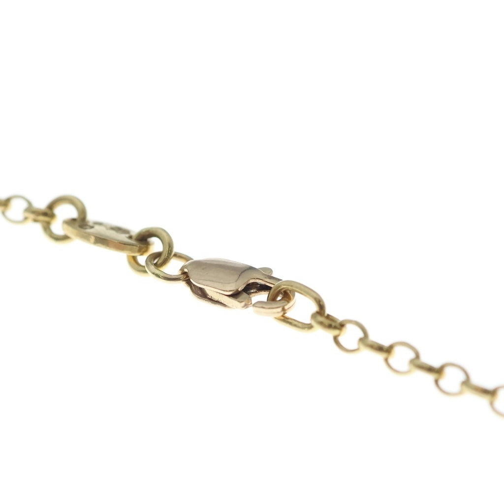 CHROME HEARTS(クロムハーツ) 22K NECKCHAIN R18 ロールチェーンネックレス 18inch ゴールド