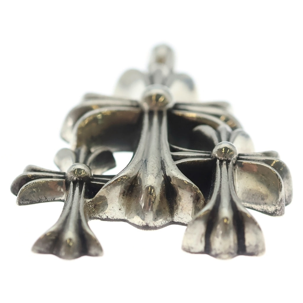 CHROME HEARTS(クロムハーツ) 3 CH CRS SML トリプルCHクロス スモール ペンダントトップ シルバー BCA201
