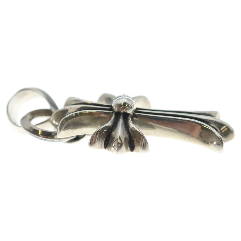 CHROME HEARTS(クロムハーツ) CH CRS SML W/BALE Wベイル スモールCHクロス ペンダントトップ シルバー BCA218