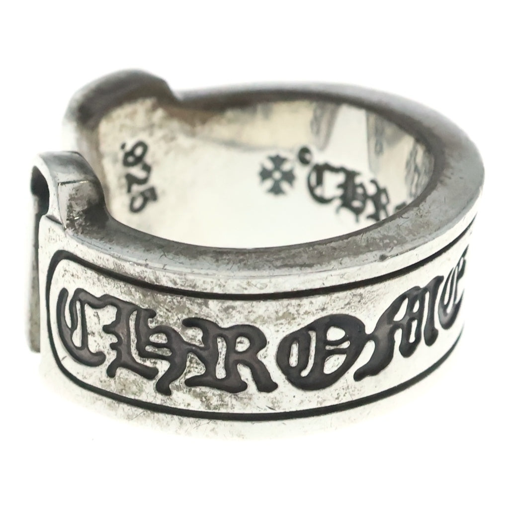 CHROME HEARTS(クロムハーツ) LG SCROLL LABEL ラージスクロールラベル リング シルバーBCA383