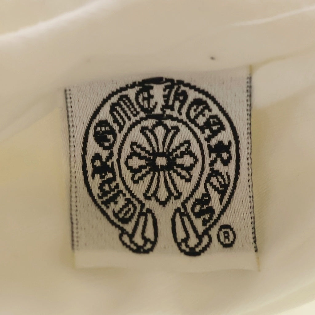 CHROME HEARTS(クロムハーツ) THERMAL BEANIE オールド CHクロス刺繍 サーマル ビーニー ニット帽 ホワイト