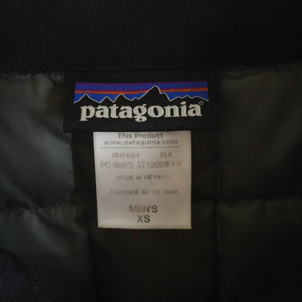 PATAGONIA(パタゴニア) 14AW キルティング切替 ナイロンダウンジャケット ブラック STY31300FA14