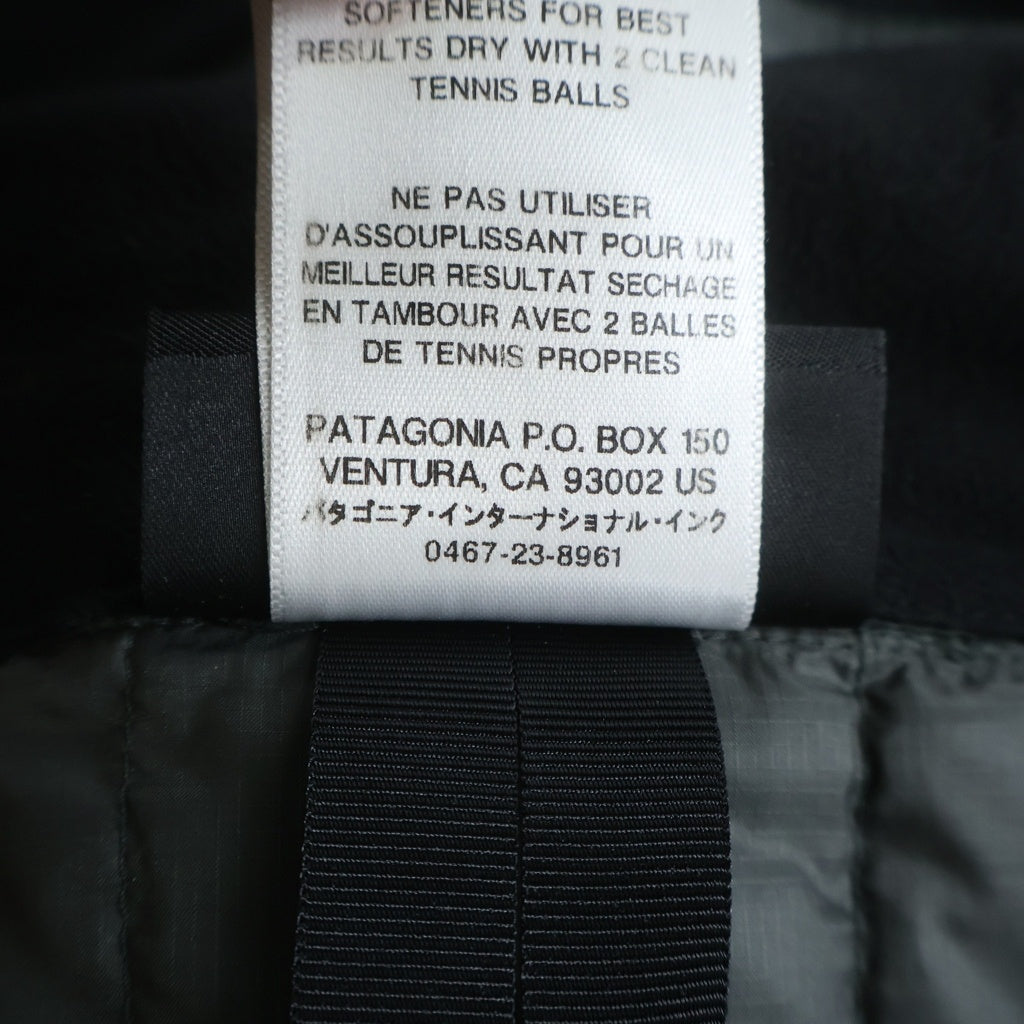 PATAGONIA(パタゴニア) 14AW キルティング切替 ナイロンダウンジャケット ブラック STY31300FA14