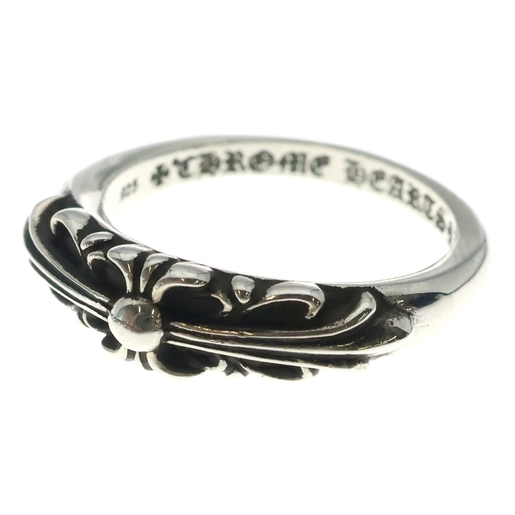 CHROME HEARTS(クロムハーツ) BABY CLASSIC ベイビークラシックフローラルクロスリング シルバー