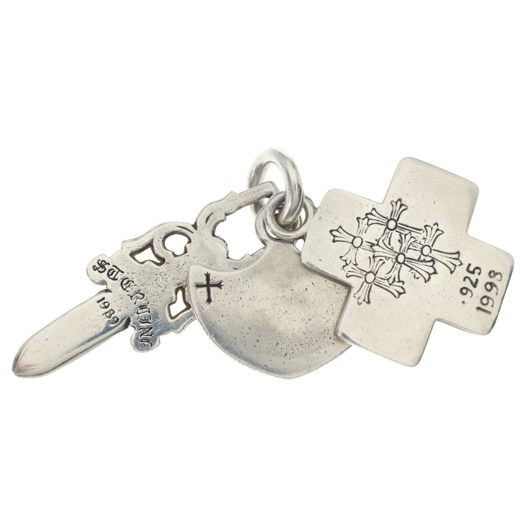 CHROME HEARTS(クロムハーツ) 3TRINKETS OLD 3トリンケッツ オールド ペンダントトップ シルバー BCA202
