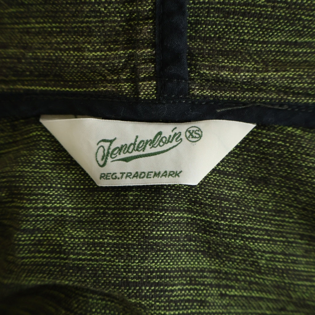 TENDERLOIN(テンダーロイン) T-BAJA PARKA ZIP JKT ジップアップパーカー グリーン
