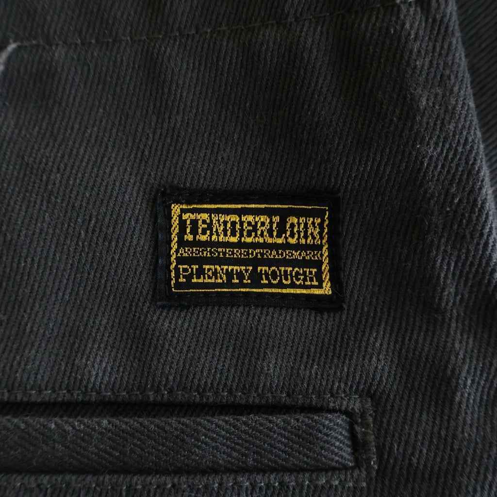 TENDERLOIN(テンダーロイン) ジップフライ ハーフパンツ グレー